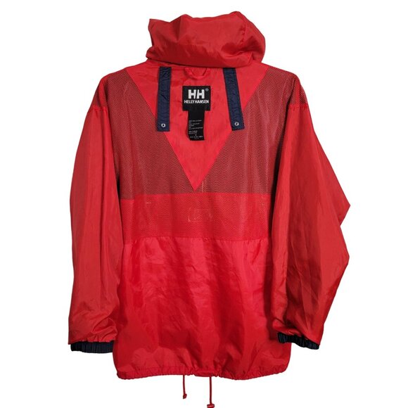 Helly Hansen Mens Size M Windbreaker Waterproof Packable Jacket Hooded Vented - Picture 8 of 11
